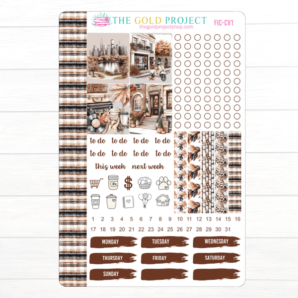 Fall in the City Weekly Kit