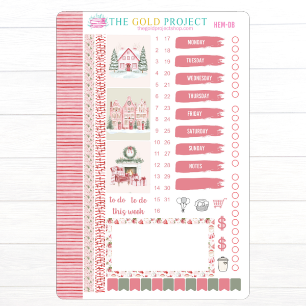 Holiday Embrace Weekly Erin Condren Kit