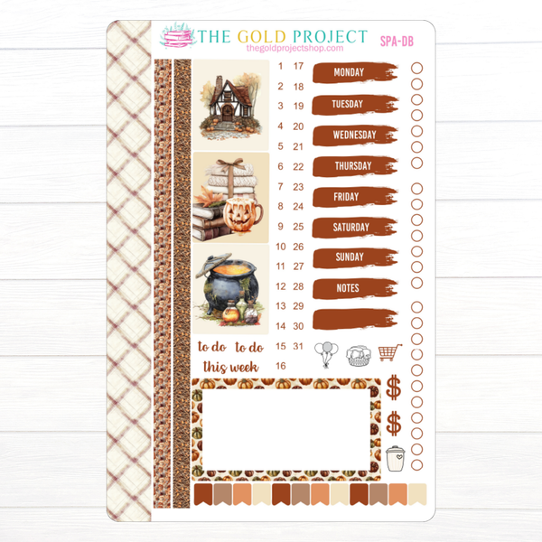 Spelling Autumn Erin Condren Weekly Kit