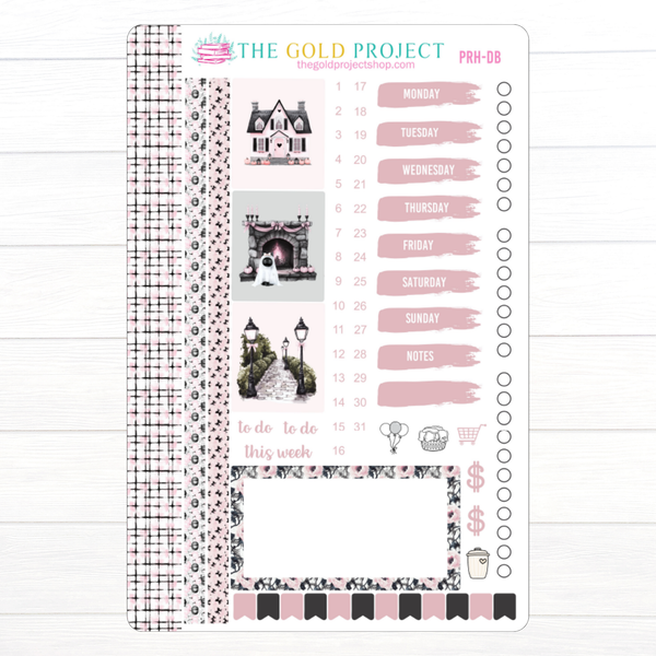 Pretty Haunting Erin Condren Weekly Kit