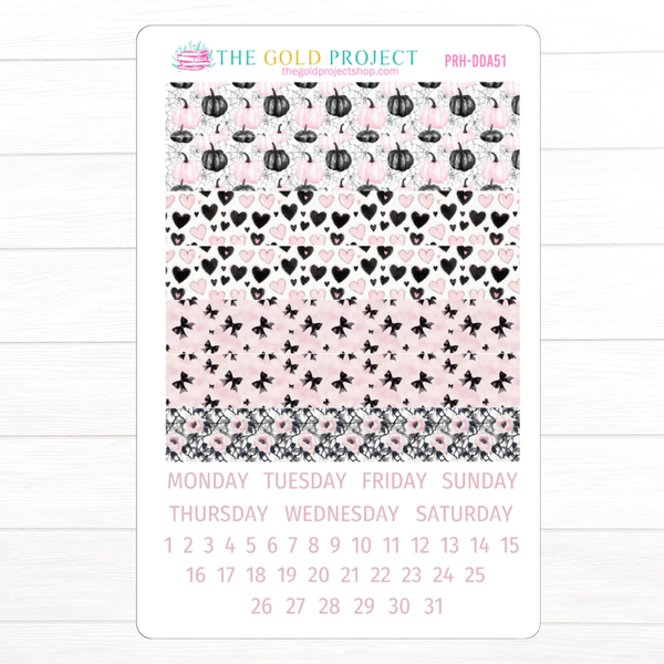Pretty Haunting Erin Condren Weekly Kit