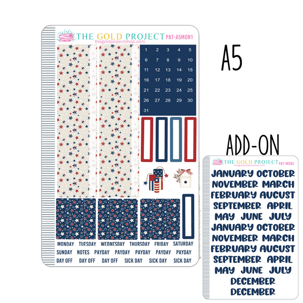 Patriotic Monthly Kit