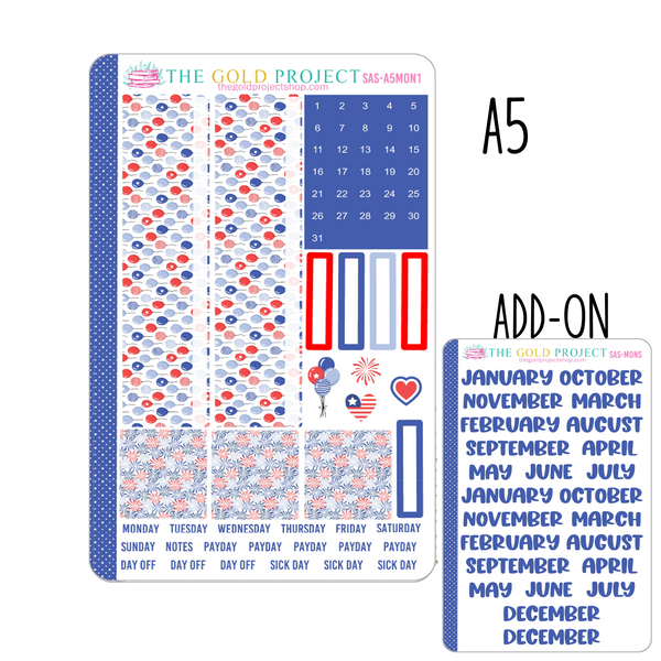 Stars and Stripes Monthly Kit