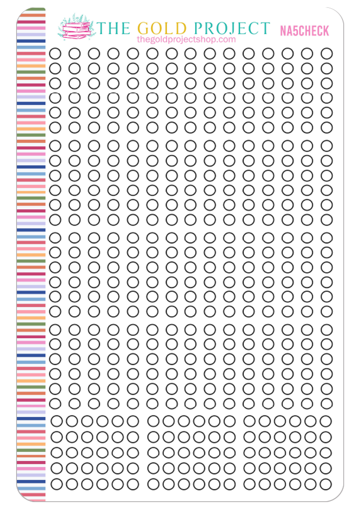 Checkliste Neutral Neutral A5 Checklists – The Gold Project