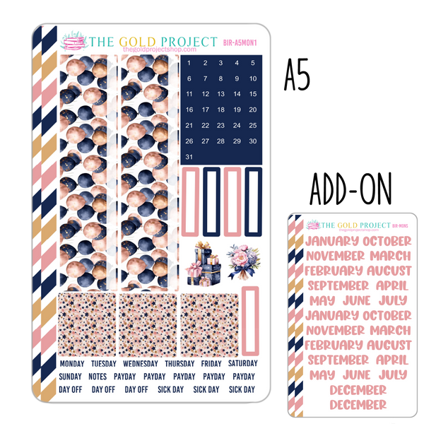 Birthday Monthly Kit