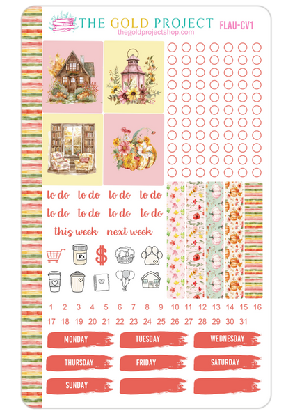 Floral Autumn Weekly Kit