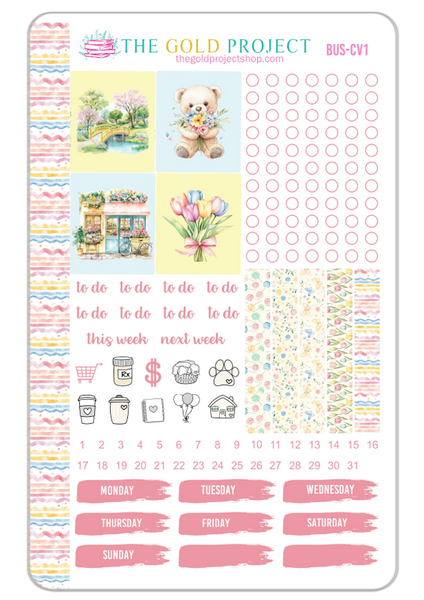 Bubbly Spring Weekly Kit