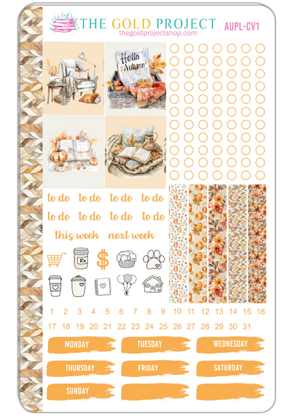 Autumn Planner Weekly Kit