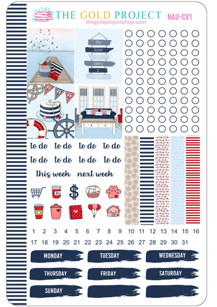 Nautical Weekly Kit