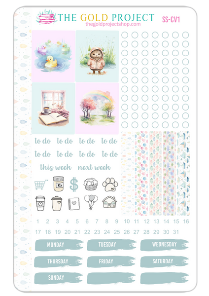 Spring Showers Weekly Kit