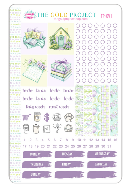 Floral Planner Weekly Kit
