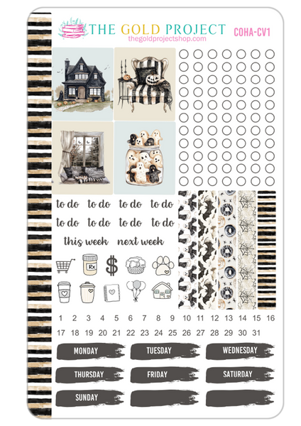 Cozy Halloween Weekly Kit