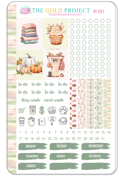 Pastel Fall Weekly Kit