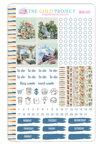 Worldwide Adventure Weekly Kit