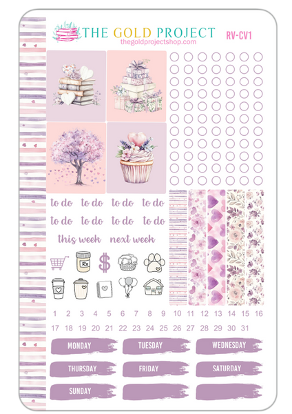Romantic Valentine Weekly Kit