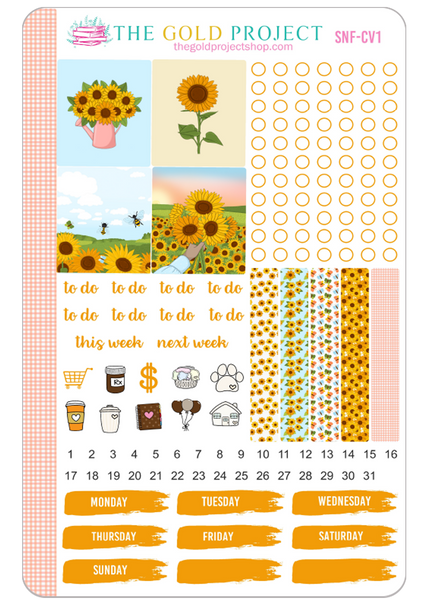 Sunflower Weekly Kit