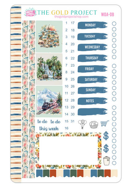 Worldwide Adventure Weekly Kit