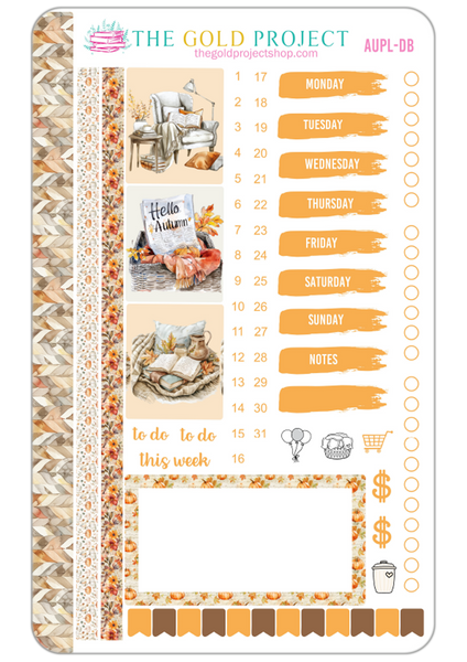 Autumn Planner Weekly Kit