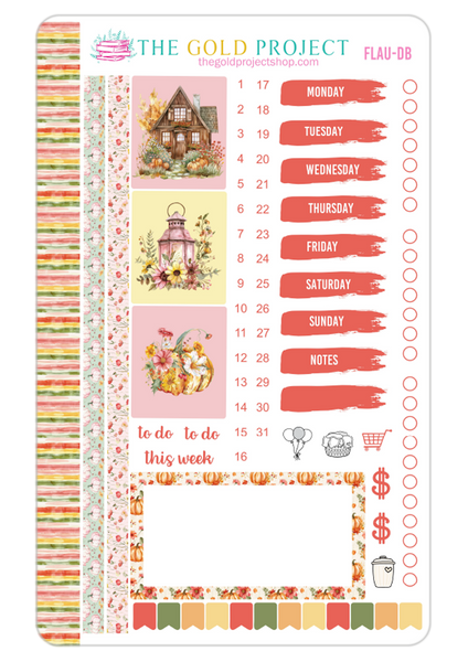 Floral Autumn Weekly Kit