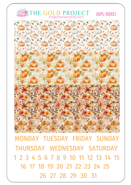 Autumn Planner Weekly Kit