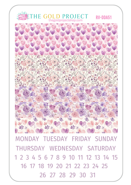 Romantic Valentine Weekly Kit