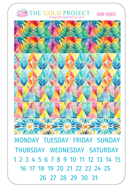Hawaiian Summer Weekly Kit
