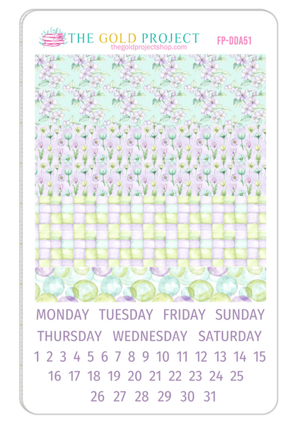 Floral Planner Weekly Kit