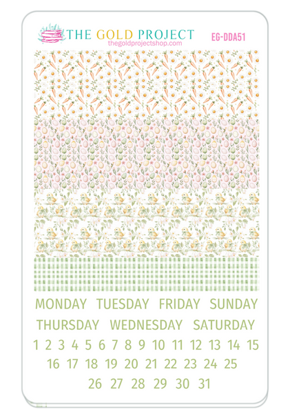 Easter Gingham Weekly Kit