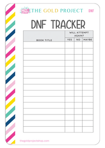 DNF Tracker