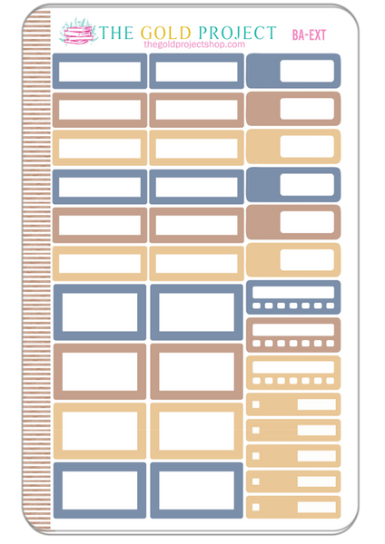 Blue Autumn Weekly Kit
