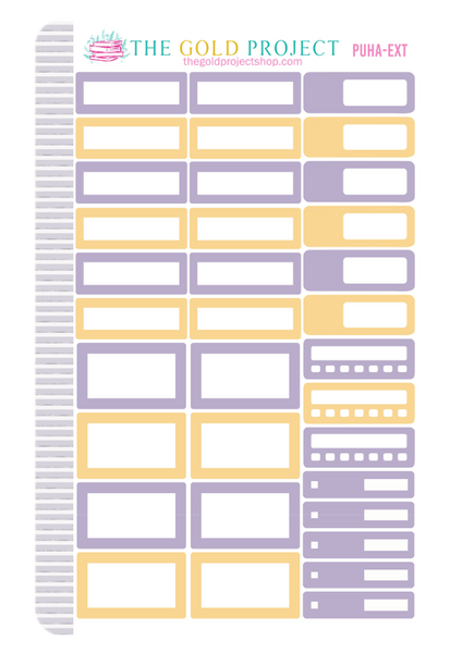 Purple Halloween Weekly Kit
