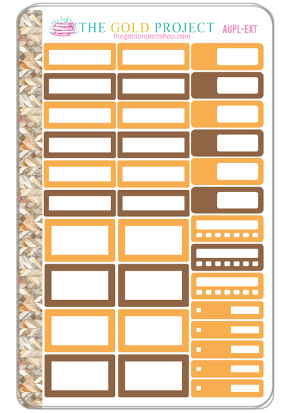 Autumn Planner Weekly Kit