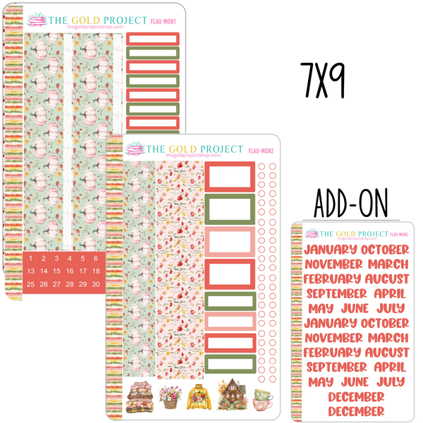 Floral Autumn Monthly Kit