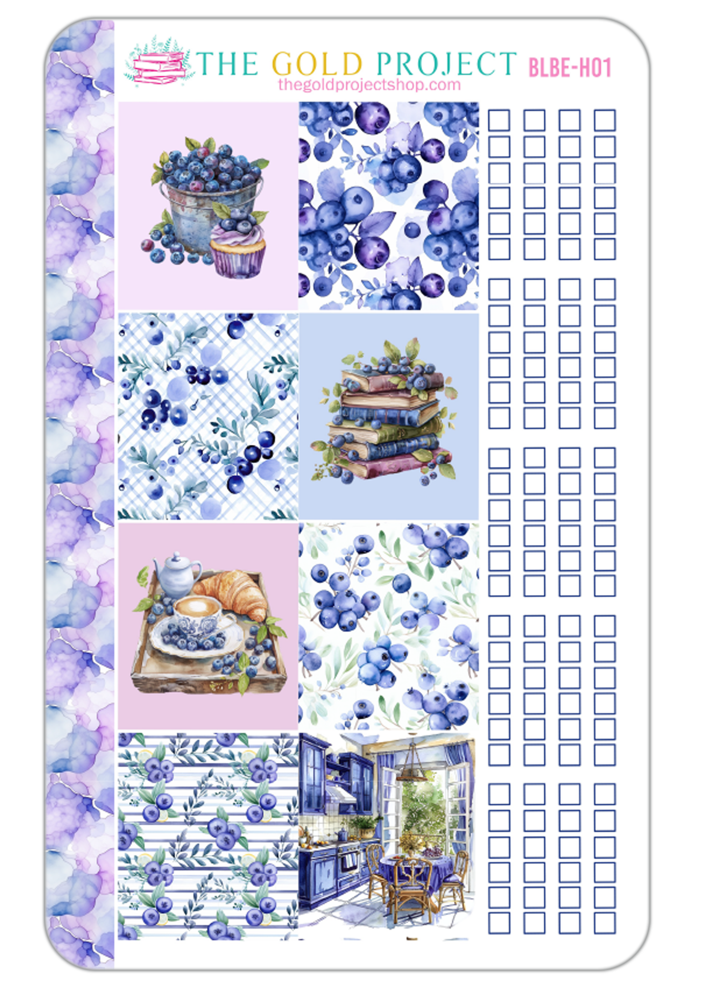 Blueberry Garden Weekly Kit