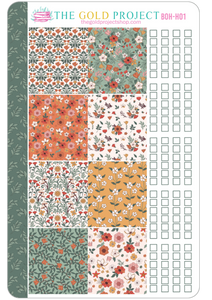 Boho Floral Weekly Kit