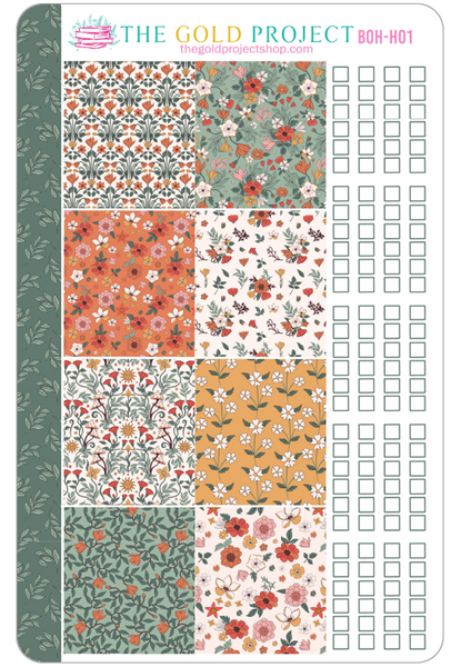 Boho Floral Weekly Kit