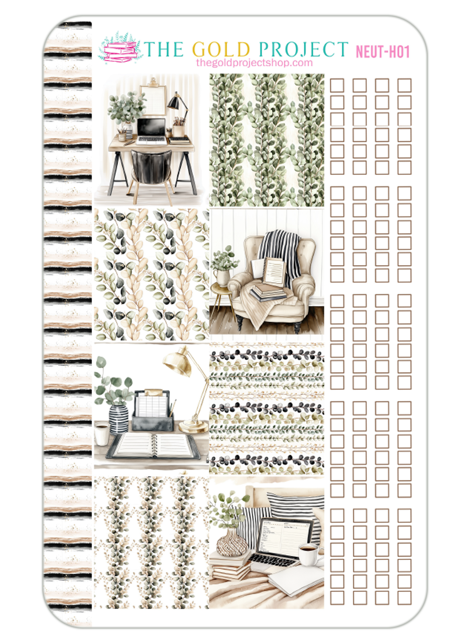 Neutral Planner Weekly Kit
