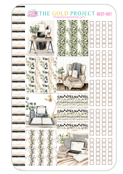 Neutral Planner Weekly Kit