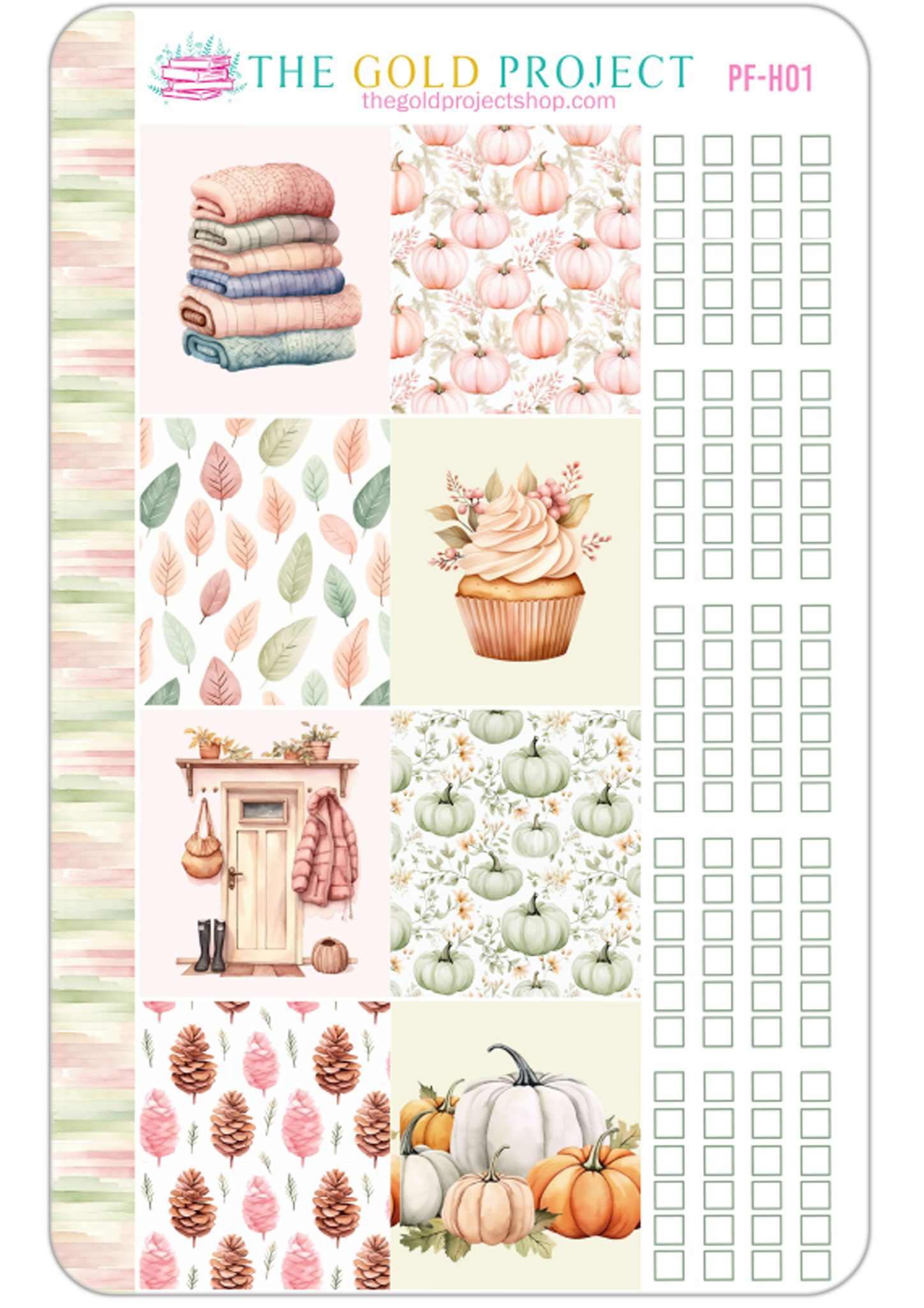 Pastel Fall Weekly Kit