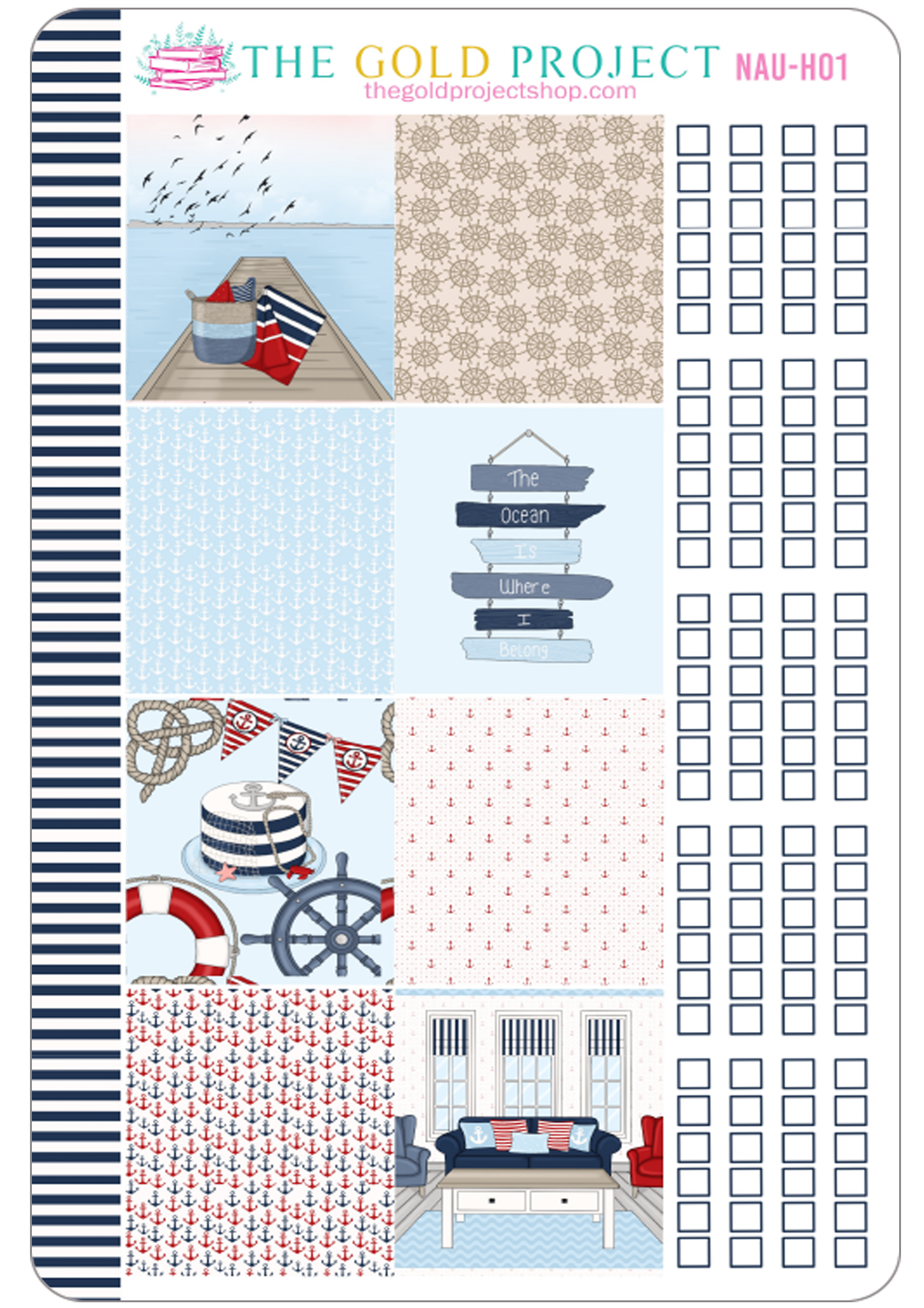 Nautical Weekly Kit