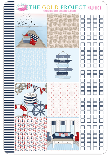 Nautical Weekly Kit