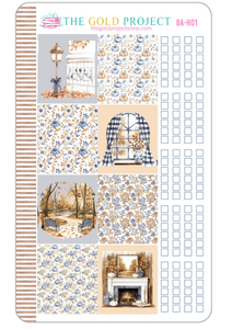 Blue Autumn Weekly Kit