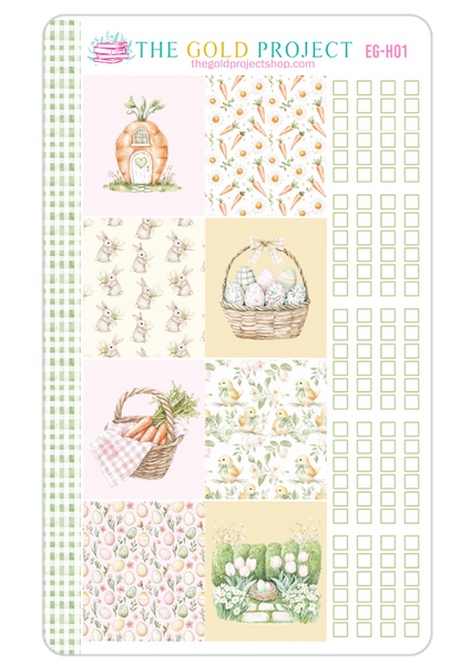 Easter Gingham Weekly Kit