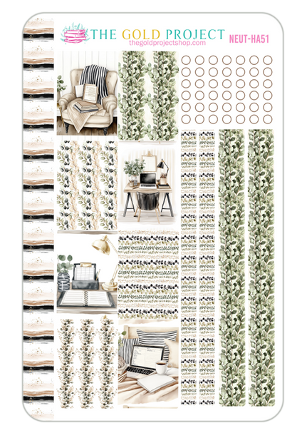 Neutral Planner Weekly Kit