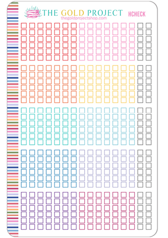 Horizontal Checklists