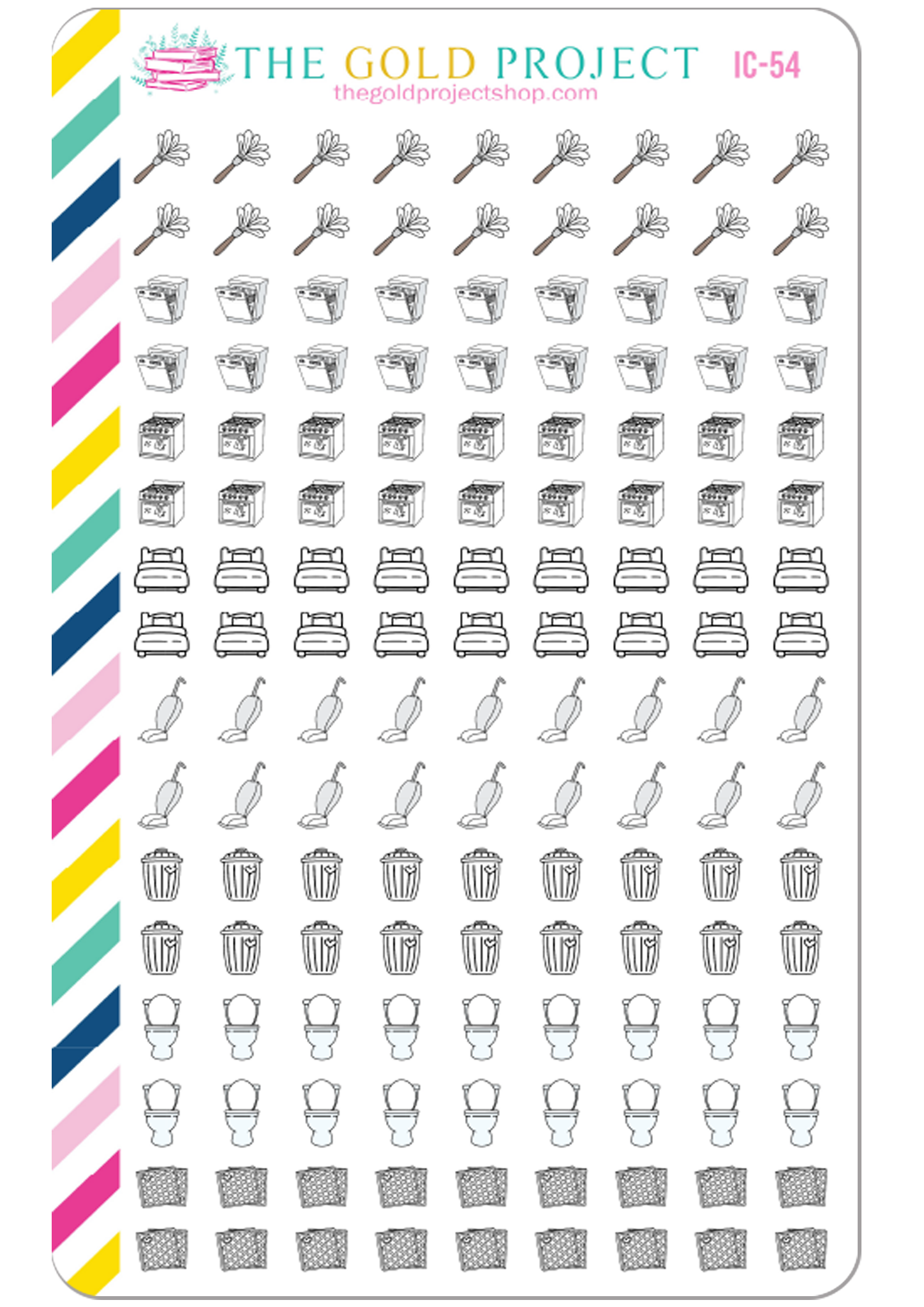 Household Chore Icons