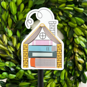 House of Books Weatherproof Sticker