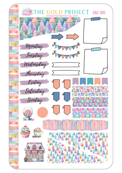 Candy Christmas Weekly Kit