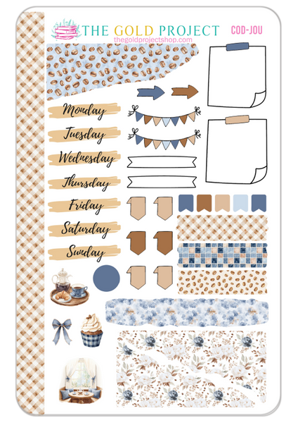 Coffee and Denim Weekly Kit