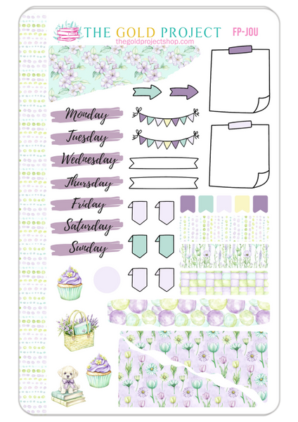 Floral Planner Weekly Kit